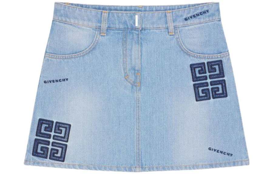 Givenchy GIVENCHY SS23 Casual Short Skirts Women's Blue