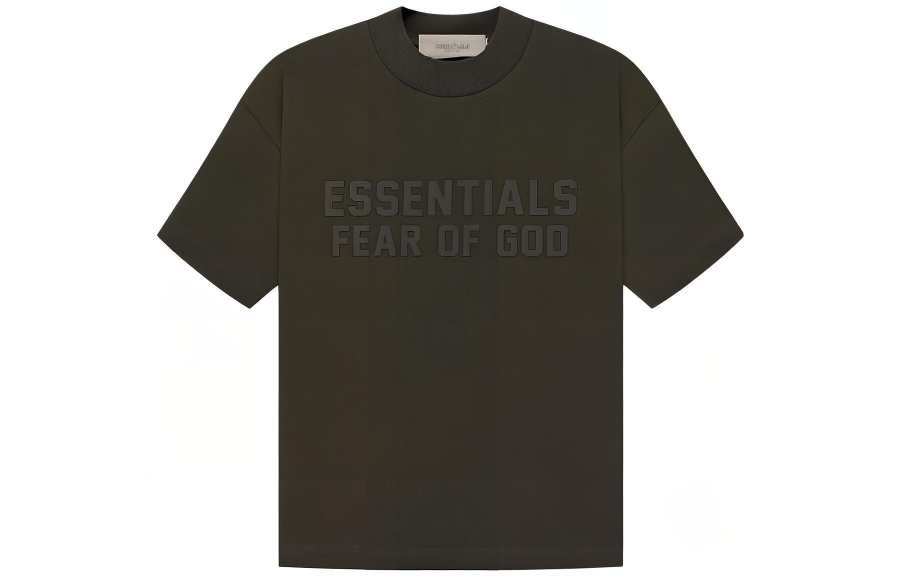 Fear Of God Essentials SS23 T Shirt Light Black Kids'