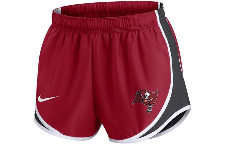 Nike Nike Sports Shorts Women's Red Moderate Knitted Shorts