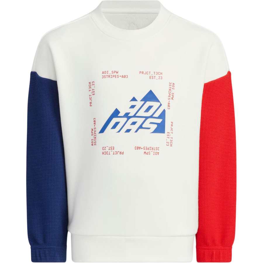 Adidas Adidas Sweatshirt Sportswear Bright White/Black Children Aged 3 7 Years Old