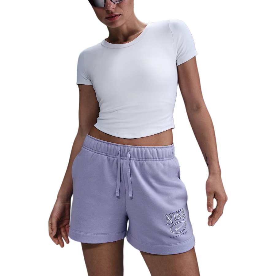Nike Nike Sportswear Club Fleece Women's Mid-Rise 4" Graphic Shorts
