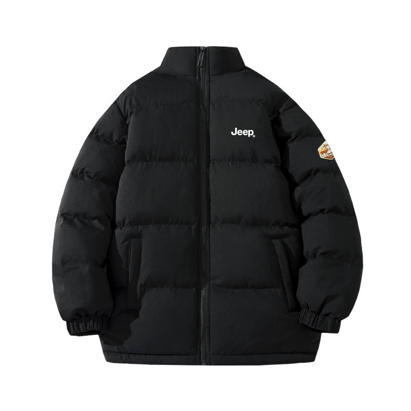 Jeep Grade School Padded Jackets Stand Collar Thickened