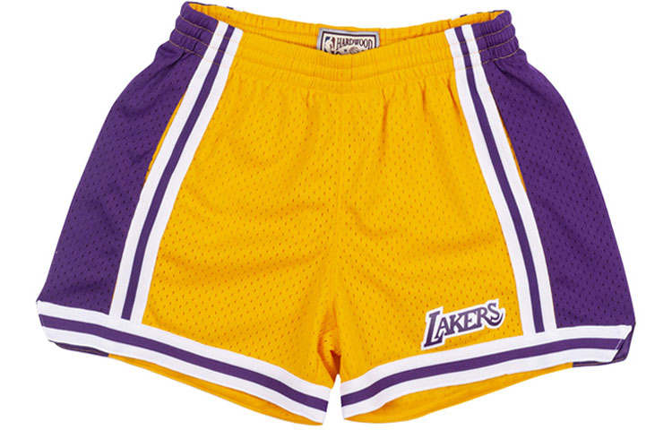 Mitchell Ness Basketball Shorts Women's Light Yellow