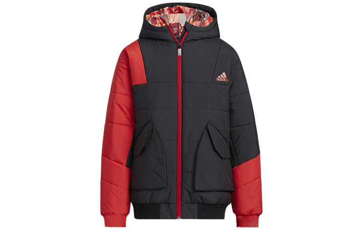 Adidas Adidas Padded Jacket Light Scarlet Kids'