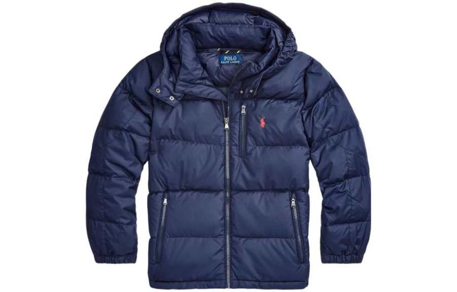 Polo Ralph Lauren Padded Jacket FW23 Marine Blue Teenagers