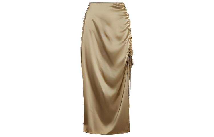 Polo Ralph Lauren Ruched satin skirt