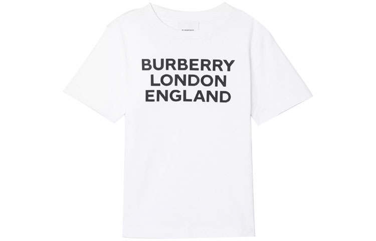 Burberry Kids T Shirts Crew Neck Moderate