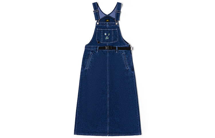 Lee Denim Short Skirts Women's Medium Blue Moderate Mid Length Other