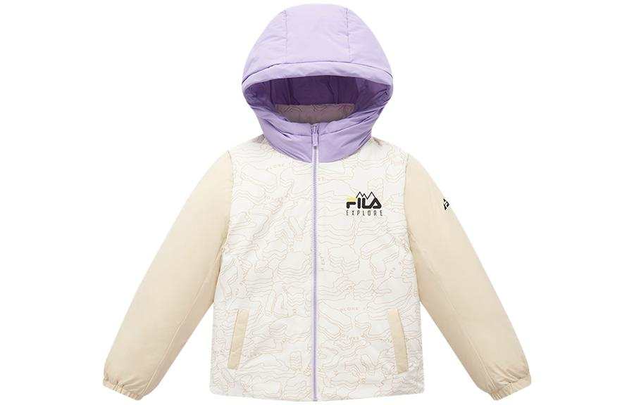 FILA KIDS Grade School Down Jackets Hooded Moderate