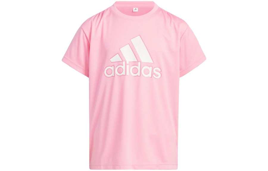Adidas Adidas Kids T Shirts Crew Neck Moderate