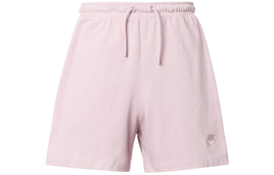 Nike Nike Sports Shorts Women's Pink Moderate Knitted Shorts