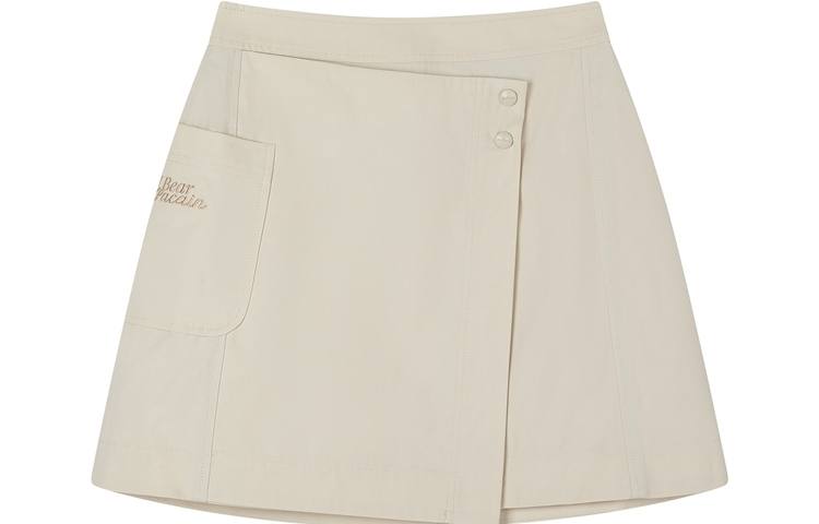 Teenie Weenie x &PACAIN Casual Short Skirts Women's Ivory