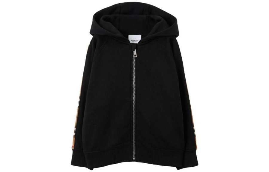 Burberry Jackets & Coats Black Kids'