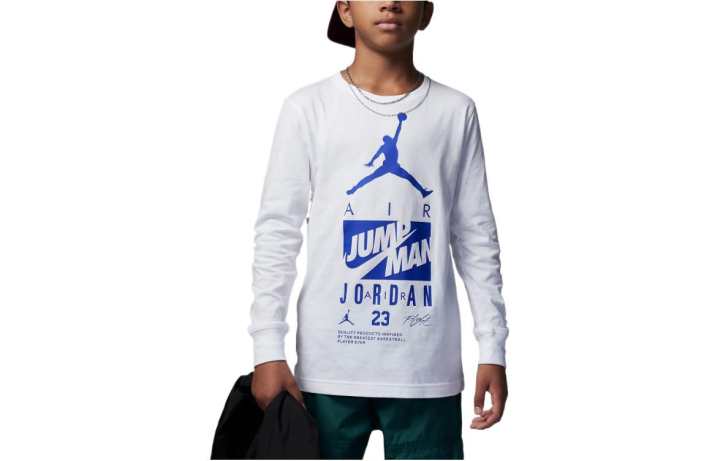 Jordan Jordan Kids T Shirts Crew Neck Moderate
