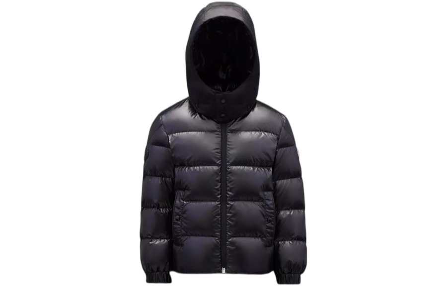 Moncler Moncler Down Jacket Black Kids'