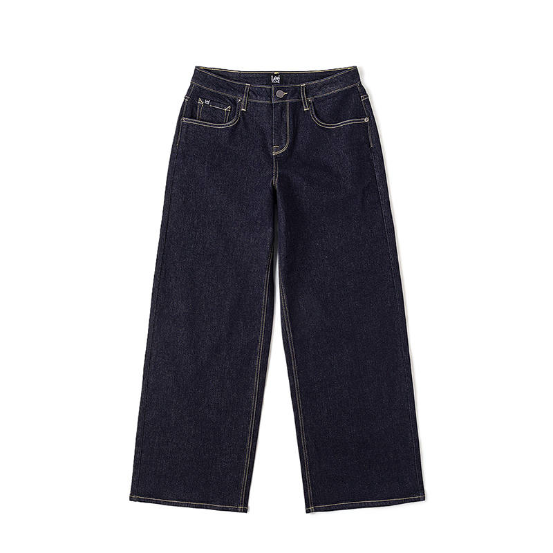 Lee Jeans Women's Washed Moderate Straight Fit Pants