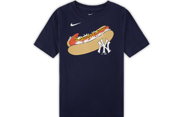 Nike Nike T Shirt Dark Navy Blue Kids'
