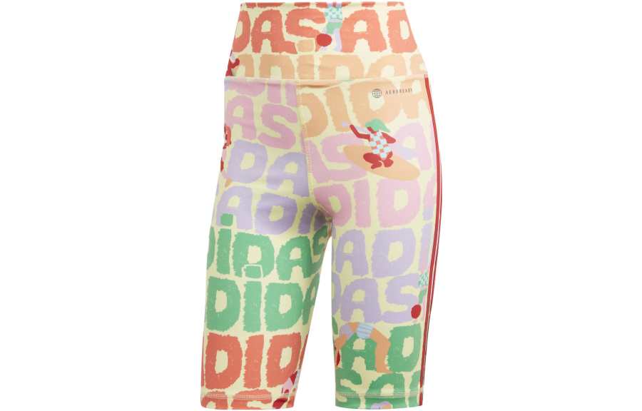 Adidas Adidas X Farm Rio FARM Rio Sports Shorts Women's Multicolor Moderate Tight Pants