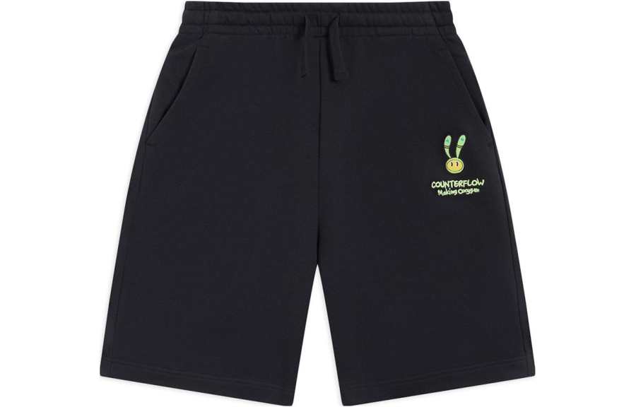Li-Ning Li Ning CF Sports Shorts Women's Black Moderate Knitted Shorts