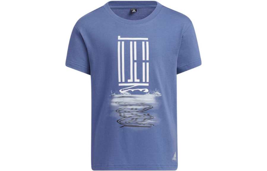 Adidas Adidas Kids T Shirts Crew Neck Moderate