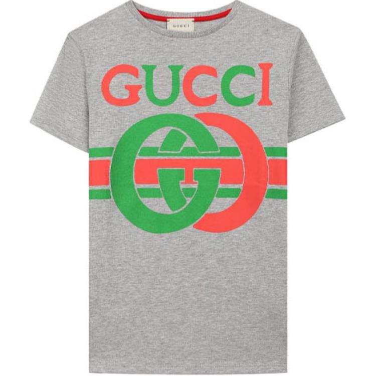 GUCCI Kids T Shirts Crew Neck Moderate
