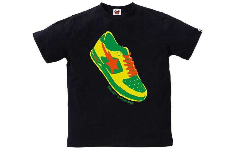 A BATHING APE A BATHING APE Kids T Shirts Crew Neck Moderate