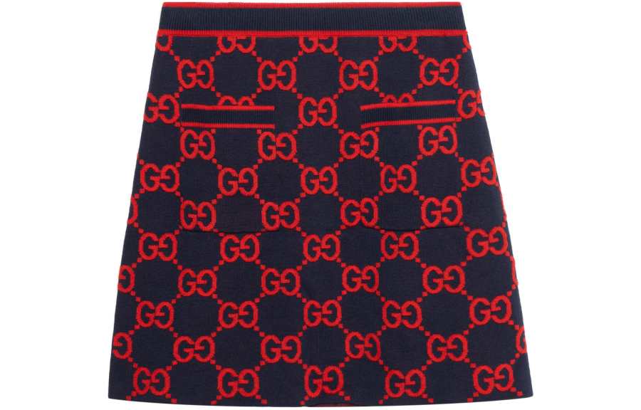 GUCCI GUCCI Wool-jacquard Skirt