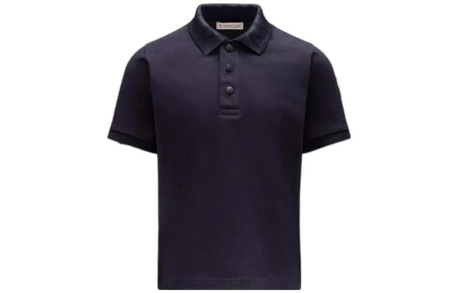 Moncler Moncler Kids T Shirts Lapel Moderate