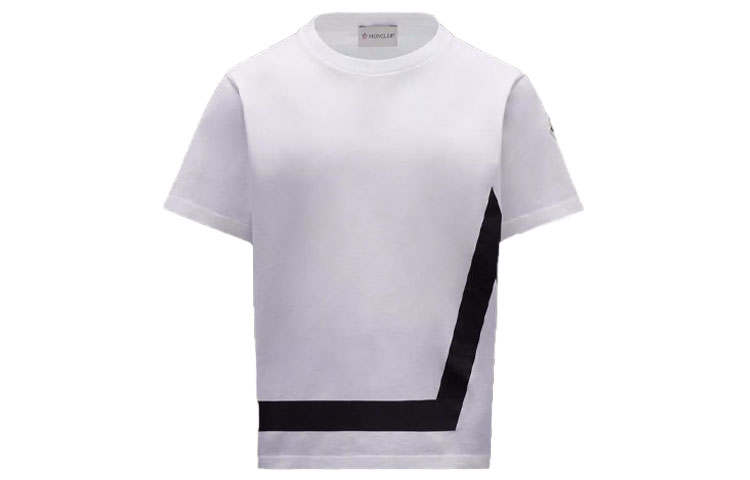 Moncler Kids T Shirts Crew Neck Moderate