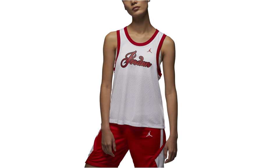 Jordan Jordan Nike NBA Sleeveless Sports Shirts Women's White Racerback