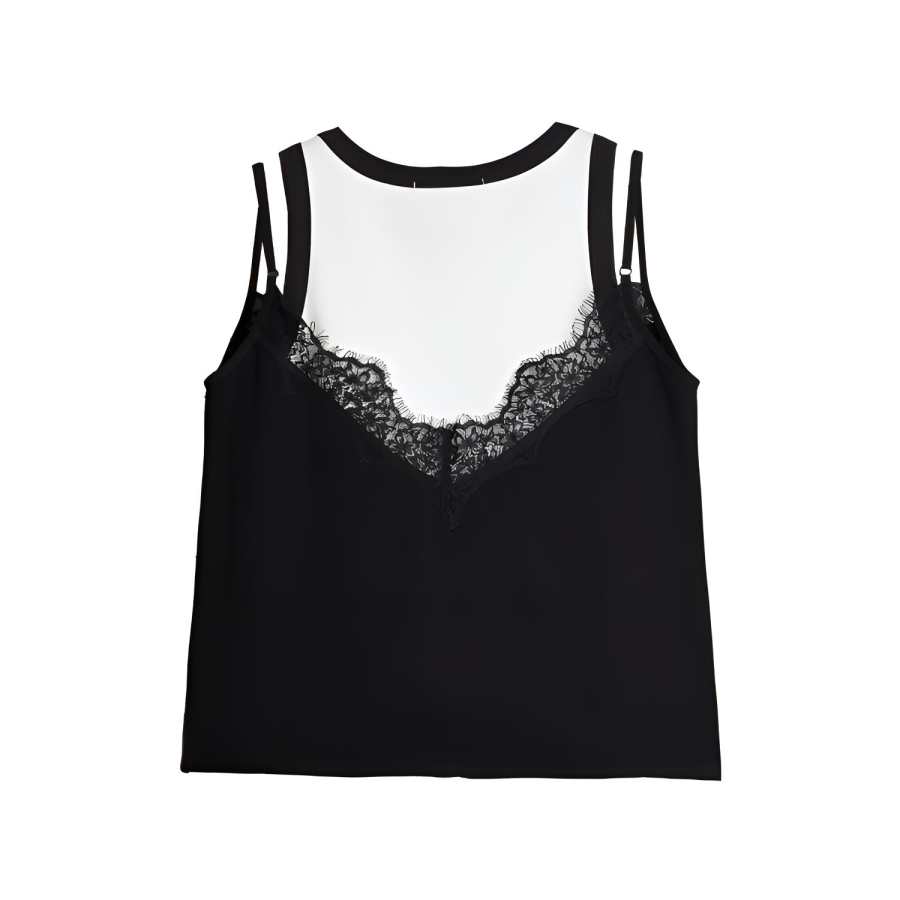 ELLE Casual Suit Women's Black White