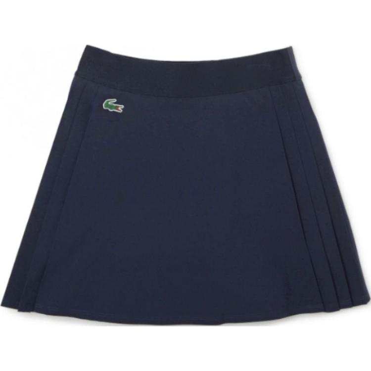 LACOSTE Casual Short Skirts Women's Blue