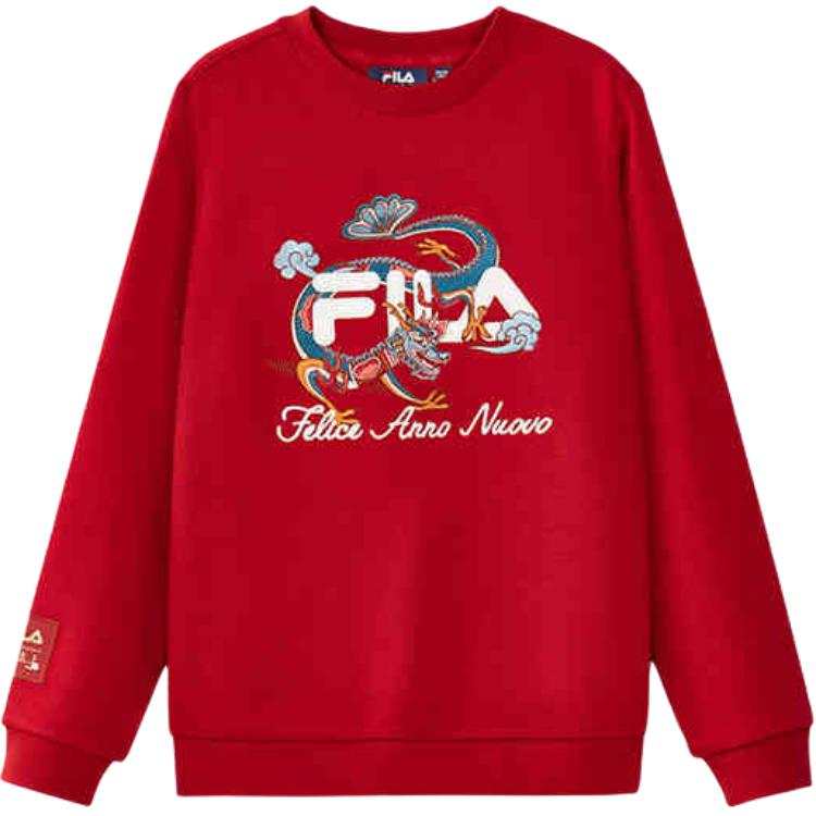 FILA KIDS Sweatshirt Rhythm Red Teenagers