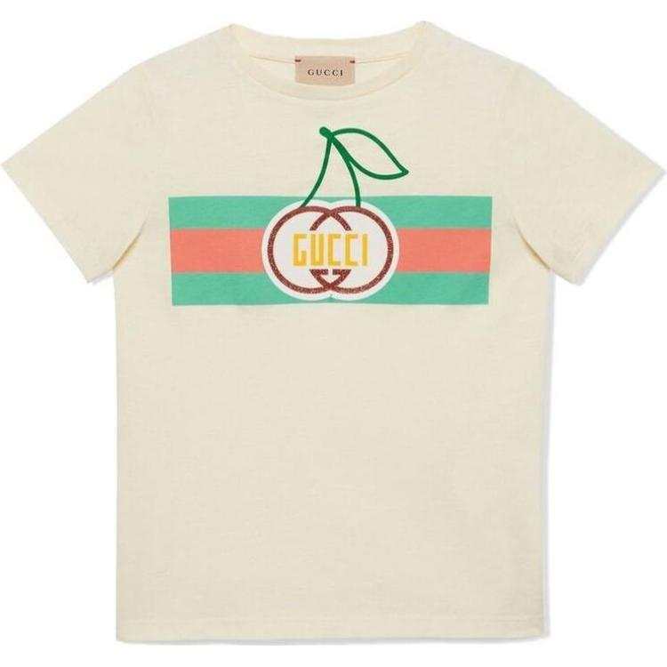 GUCCI Kids T Shirts Crew Neck Moderate