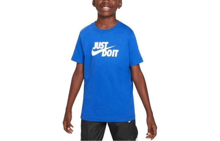 Nike Nike T Shirt Sportswear Royal Blue For Kids Blue Kids'