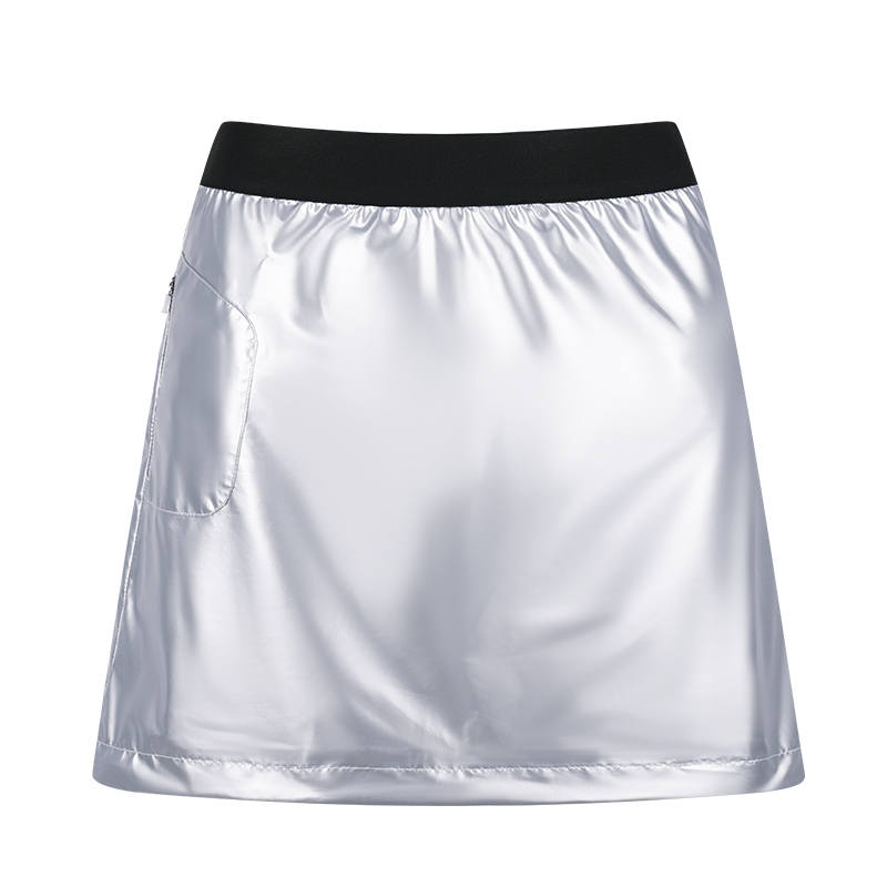 EUROPEAN TOUR Casual Short Skirts Fall Women's Silver