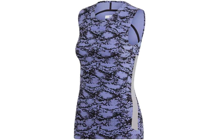 Adidas Adidas Sleeveless Sports Shirts Women's Light Purple Other