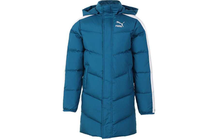 PUMA PUMA Down Jacket T7 Down Coat B Blue Kids'