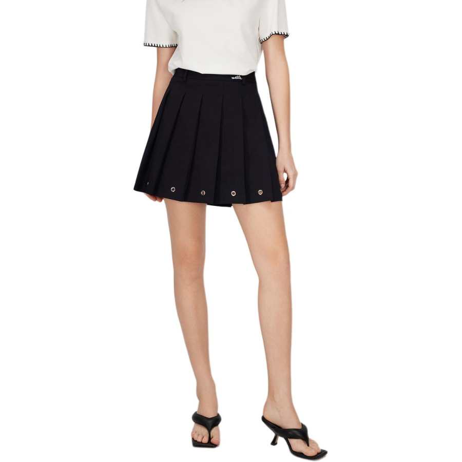 ELLE Casual Short Skirts Women's Black