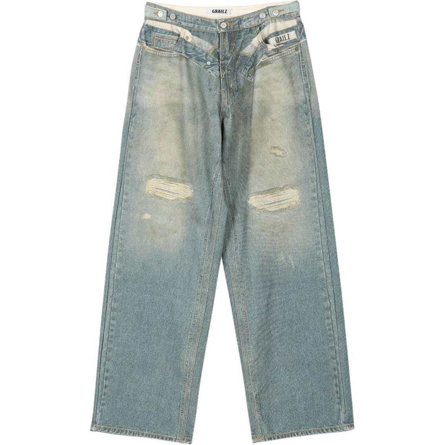 GRAILZ FW24 FW24 Jeans Women's Blue