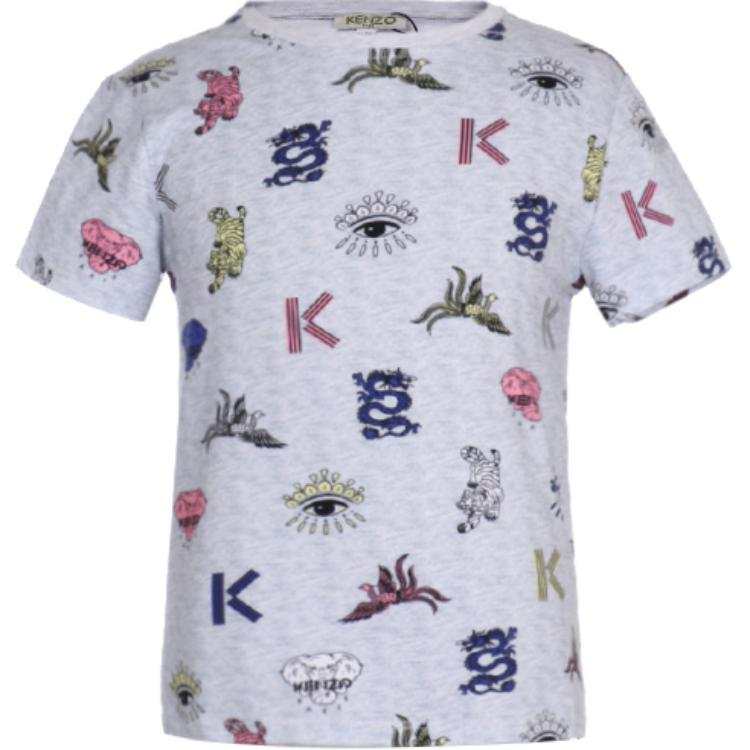 KENZO Kids T Shirts Crew Neck Moderate