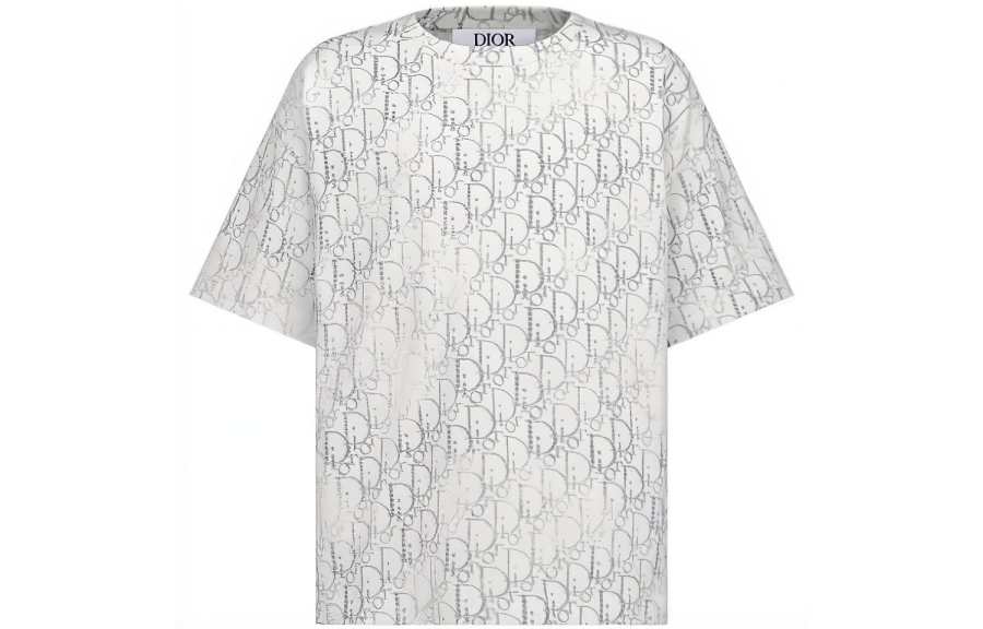 DIOR DIOR Kids T Shirts Crew Neck Moderate