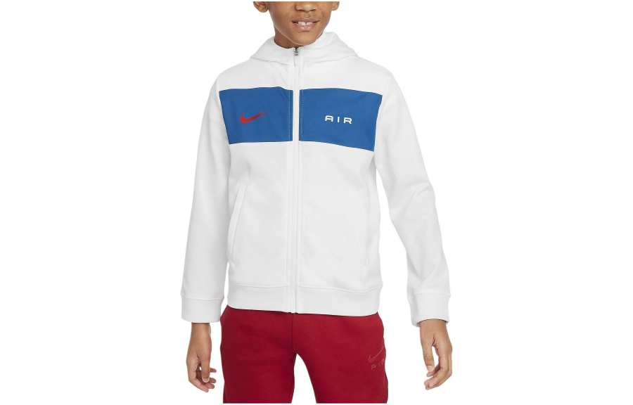 Nike Nike Jackets & Coats Kids' Apparel Full Zip Hoodie White Kids'