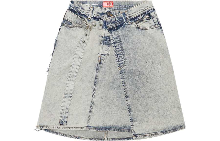 DIESEL Denim Short Skirts Women's
