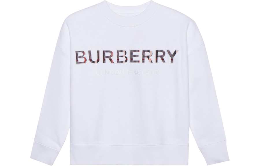Burberry Sweatshirt SS22 White Kids'