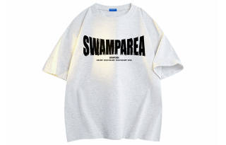 SWAMP AREA T Shirts Unisex Crew Neck Moderate