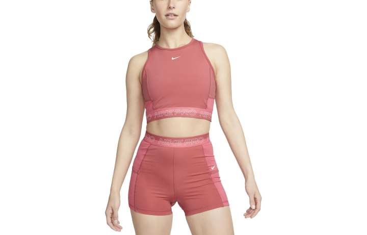 Nike Nike Sleeveless Sports Shirts Women's Pink Other