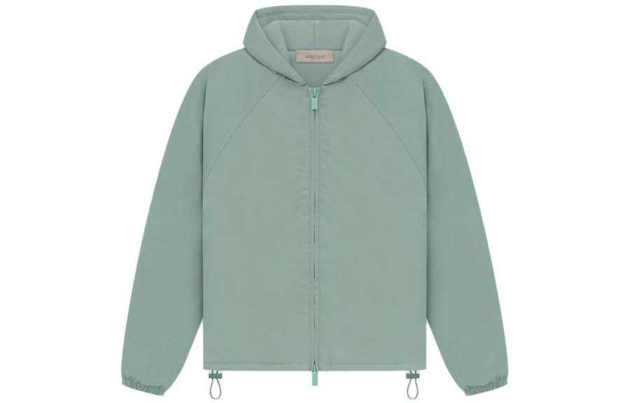 Fear Of God Essentials Jacket Drop2 SS23 Kids Fullzip Jacket Sycamore Haze Blue Teenagers