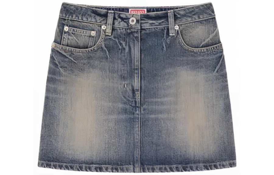 KENZO KENZO Japanese Denim Mini Skirt