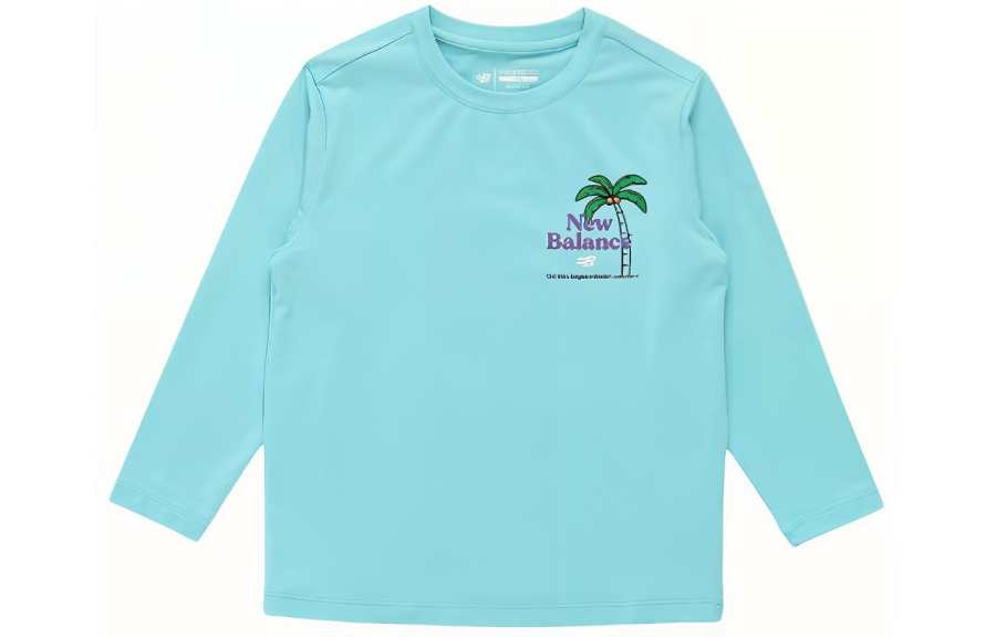 New Balance New Balance Kids T Shirts Crew Neck Moderate